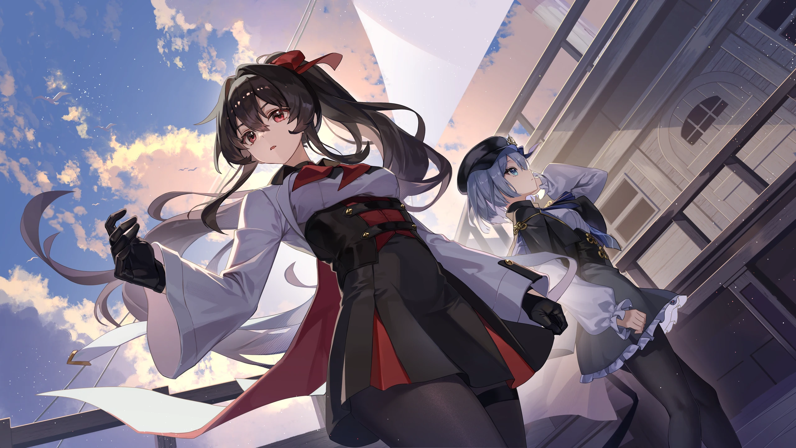 Aria and Noa beneath the skies of Memoria